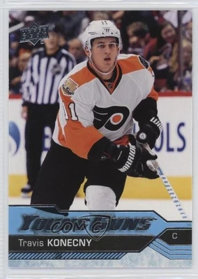 RC 2016-17 Upper Deck Young Guns Travis Konecny #217 Rookie Foto 1 de 2
