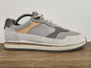 Clarks Entrenadores Artesanales Tor Run Hombres Premium Gamuza Acolchados Tenis Reino Unido 9 UE 43 - Imagen 1 de 18