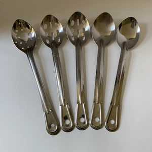 Polar Ware Co. 5 große Edelstahl Kochlöffel - verschiedene - Bild 1 von 8
