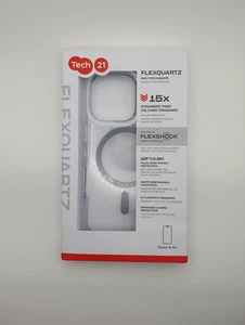 Tech21 EvoCrystal MagSafe iPhone 16 Pro Grau Schutzhülle - Bild 1 von 2