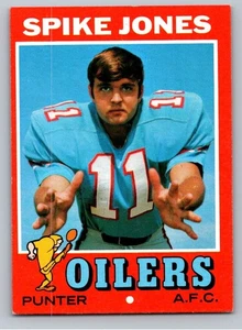 1971 Topps Football Set-Break #64 Spike Jones Oilers *WSC* - Picture 1 of 2