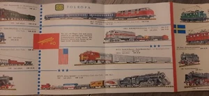 ULTRA RARE ORIGINAL PROSPEKT FLEISCHMANN HO MODELLBAHN 50/60er VINTAGE ANSEHEN ! - Bild 1 von 14