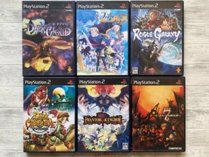 SONY PS2 Dark Cloud Chronicle & Phantom Kingdom & Brave & Rogue Galaxy  7 Seven - Picture 1 of 14