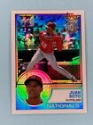 2018 Topps Silver Pack  Juan Soto #134 Rookie Card 1983 Chrome Refractor YANKEES