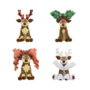 Sitting Cuties Sawsbuck Plush Pokemon Fit Scarlet and Violet Nintendo Switch New - Picture 1 of 13