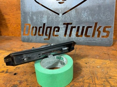 Controles de calefacción para camioneta Dodge 72-80 Ramcharger Ram Powerwagon Lil Red Warlock D W Foto 1 de 4