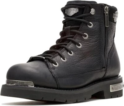 HARLEY-DAVIDSON Men's Chipman Leather Riding Boots Zip Boots - Image 1 of 4