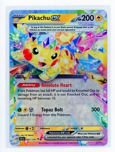 Pokémon TCG Surging Sparks Double Rare Pikachu ex #057/191 - Picture 1 of 1