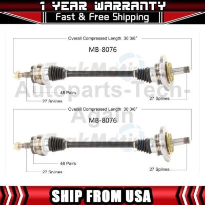 Eje trasero TrakMotive 2 para Mercedes-Benz E320 2003-2005 Foto 1 de 2