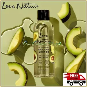Oriflame Love Nature Nourishing Body Face & Hair Oil With Organic Avocado Oil - Picture 1 of 6