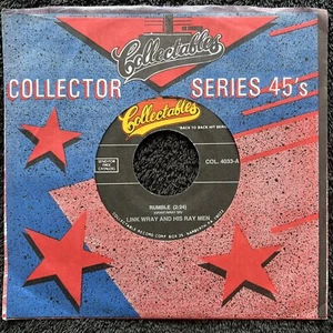 Link Wray And His Ray Men – Rumble / The Swag 7'' Vinyl USA PLAY TESTED NM VIDEO - Imagen 1 de 6
