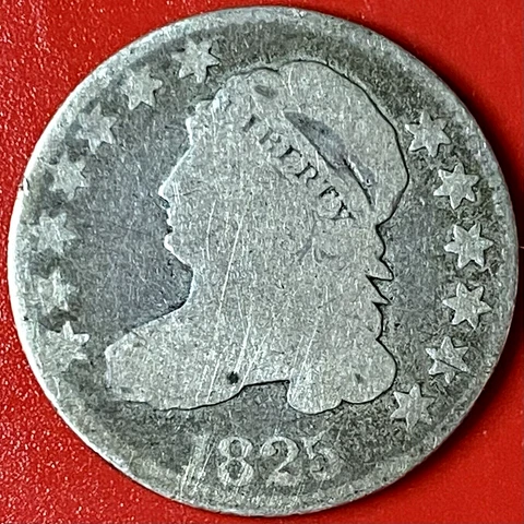 1825 CAPPED BUST DIME Cover