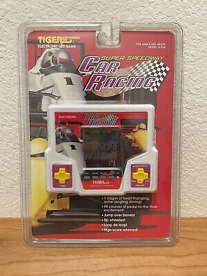 NEW Vintage 1994 Tiger Electronics Super Speedway Car Racing Handheld Game VG