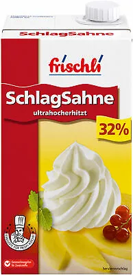 Frischli H Schlagsahne Perfect Aufschlagvolumen With Taste 1000g • 5.80$