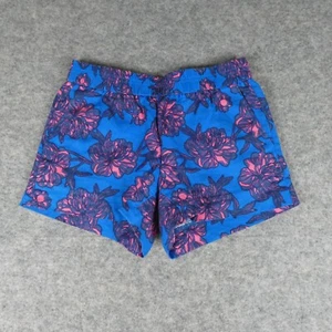 Pantalones Cortos de Natación J.Crew Para Mujer 00 Azul Floral Lino Cintura Elástica Pull-On Sufrimiento - Imagen 1 de 8