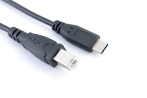 Cable de impresora USB C a B cable MIDI para controlador de DJ de piano digital Yamaha Casio - Imagen 1 de 5