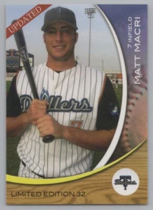 Matt Macri Tulsa Drillers 2005 DAV Minor League Baseball Card - Picture 1 of 2