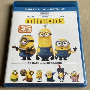 Minions (Blu-ray DVD Digital) Illumination Animate Sandra Bullock Michael Keaton - Picture 1 of 6