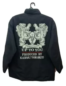 Vintage Kansai Yamamoto Jacket Big Logo Embroided - Picture 1 of 6