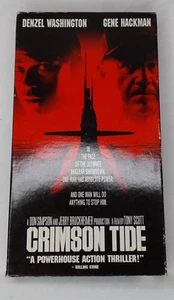 Crimson Tide / Movie VHS 1995 Denzel Washington - Gene Hackman - Picture 1 of 5