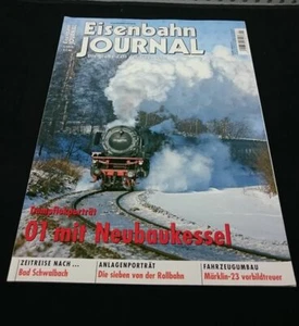 Giornale Ferroviario Gennaio 2012 "Ritratto Locomotiva a Vapore 01 con Caldaia Nuova" NUOVO - Foto 1 di 2