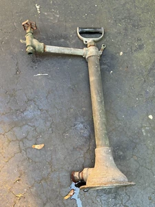 Antique iron & Brass pump bilge pump Gilbert & Barker Springfield 1901 - Picture 1 of 13