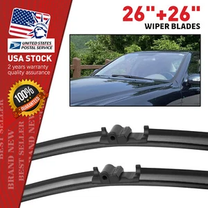 Fit For Mercedes-Benz S500 2000-2006 FRONT 27"&27" WINDSHIELD WIPER BLADE NEW - Picture 1 of 12