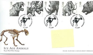 GB - FIRST DAY COVER - FDC - COMMEMS -2006- ICE AGE ANIMALS - Pmk TH - Picture 1 of 1