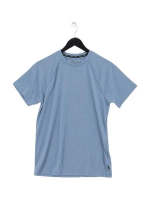 Camiseta DKNY Hombre S Azul Gráfico 100% Poliéster Cuello Redondo Básico Foto 1 de 4