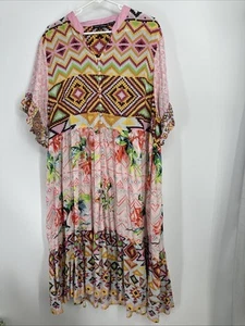 Tolani Collection For Sundance Boho Tiered Dress XL 100% Modal - Picture 1 of 5