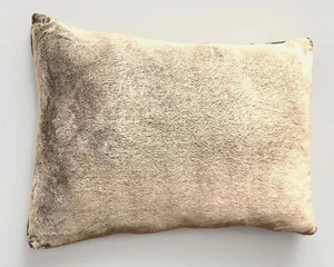 “XL (40 X 30 X 10”) GRAY PLUSH PILLOW MATRESS LINER DOG BED EUC RTL $89” - Picture 1 of 10