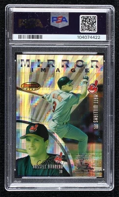 Bowman's Best Atomic Refractor 1997 Adrian Beltre Chipper Jones PSA 8 Rookie RC Foto 1 de 2