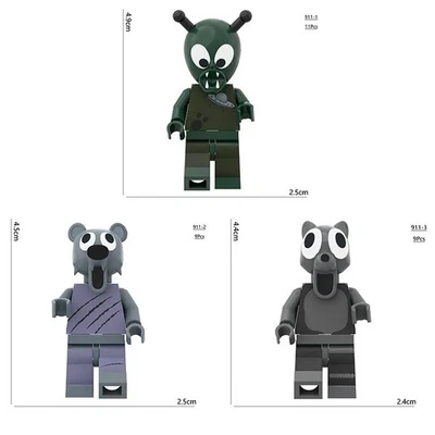 99 Notti Nella Foresta Halloween Personalizzato Lego Minifigure Horror Giocattolo Minifigure