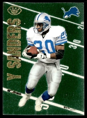 1996 Leaf Grass Roots Barry Sanders 1406/5000 #13 - Image 1 of 2