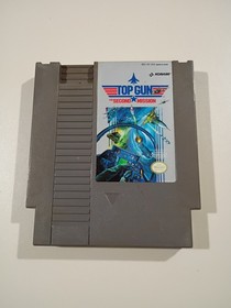 Konami Top Gun the Second Mission NES Nintendo Authentic Tested Cartridge Only 