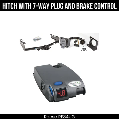 Hitch Tow PKG+ 制动控制 适用于 99-13 Silverado Sierra 1500 HD 2500LD 经典 — 第 1/4 张图片