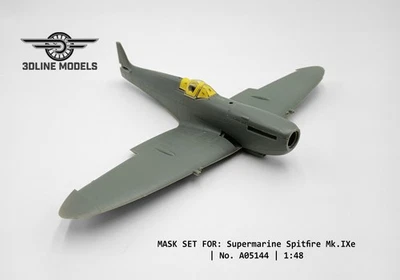 MASK SET FOR: Supermarine Spitfire Mk.IXe  No. A05144  1/48 - Image 1 of 4