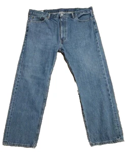 Jeans Levi's 505 para hombre azul denim pierna recta talla 42x30 - Imagen 1 de 6
