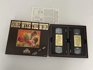 COLLECTORS EDITION Gone With The Wind VHS Box Set Part 1 and 2 MGM Video 1023 - Picture 1 of 1