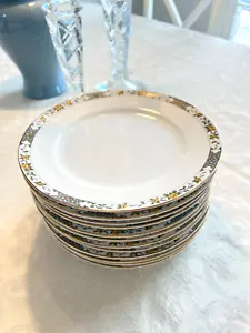 Platos de almuerzo Noritake China "The Monterey" 8 5/8" ¡Preciosos! 12 disponibles - Imagen 1 de 5