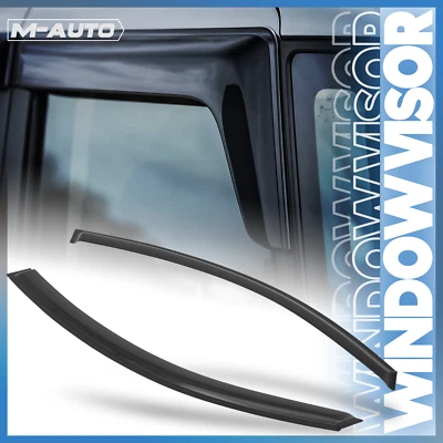 Visera de ventana con cinta adhesiva protector solar ventilación deflector de viento para 08-13 Nissan Altima 2-DR Foto 1 de 4