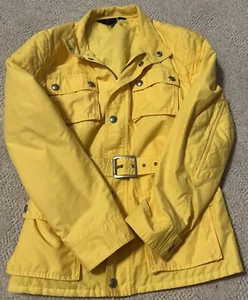 POLO RALPH LAUREN Belted Yellow Jacket GIRLS 16(XL) - Pockets - Corduroy Collar - Picture 1 of 9
