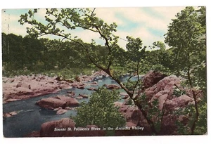 ST FRANCOIS RIVER ARCADIA VALLEY Ozark Clark Nat'l Forest Missouri Postcard MO - Picture 1 of 2