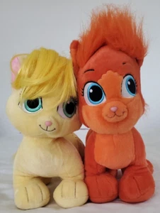 Build a Bear Disney Princess Palace Pets Orange Kitty Ariel Cat Yellow Rapunzel - Picture 1 of 24