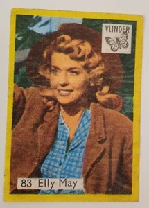 Elly May Clampett The Beverly Hillbillies Vlinder Matchbox Labels Cards TV Film - Picture 1 of 2