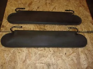 1976 to 86 jeep CJ sun visors Black - Picture 1 of 5