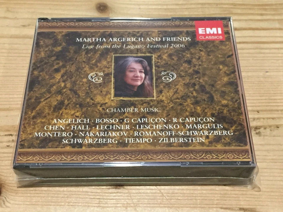 Signed by GABRIELA MONTERO Martha Argerich Lugano Festival 2006 EMI CLASSICS 3CD - Bild 1 von 4