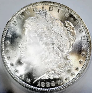 ⭐️1888 O MORGAN⭐️ULTRA SUPERB GEM BU+++++⭐️UNMATCHED GEM⭐️PERFECTION WOW⭐️ - Picture 1 of 2