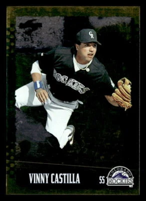 Vinny Castilla 1995 Score  Card #483 Colorado Rockies - Image 1 of 2