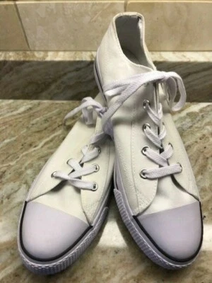 Zapatos de skate de tenis de lona blancos con cordones sin marca AIR WALK para hombre talla 12  Foto 1 de 4